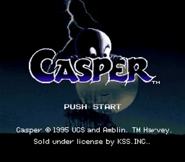 Casper (Japan) screen shot title